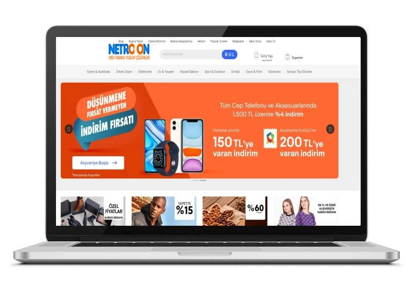 Mağza açma özellikli e-ticaret sctripti