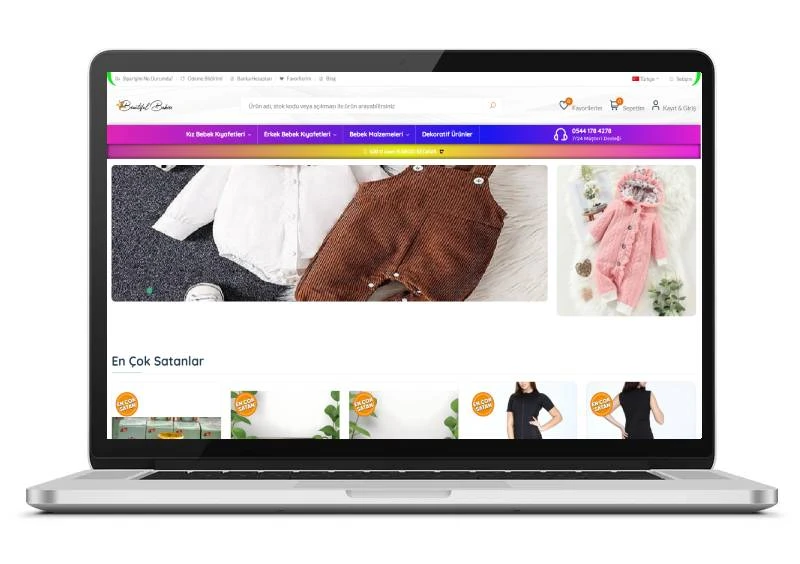 Bebek Giyim E-Ticaret