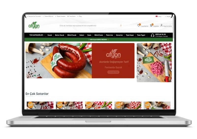 Yöresel Ürün E-ticaret Satış Sitesi